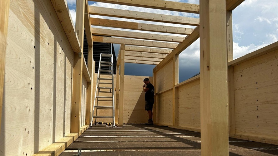 Fasnachtswagen Punscherlitruppa Widnou