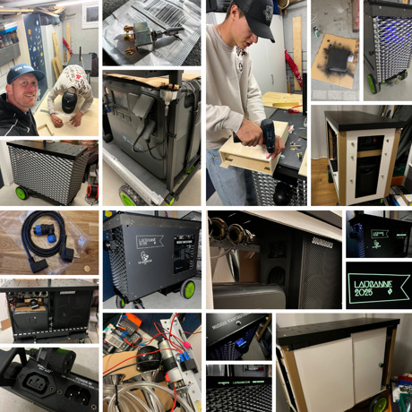 Grande Finale, Einweihung und Merci!