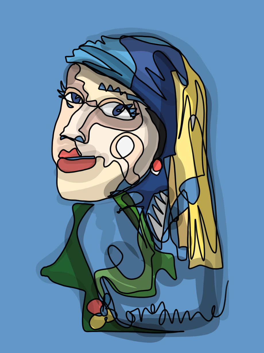 Künstler:innen Print als Poster