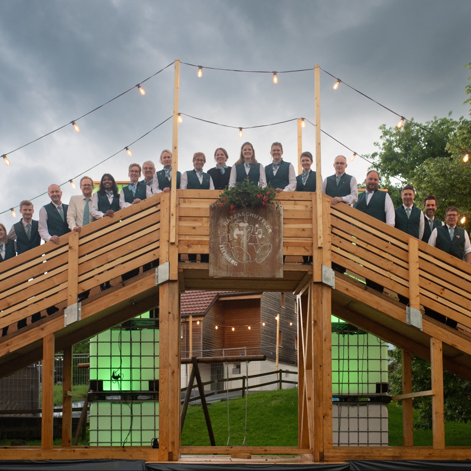 Autogrammkarte Musikverein Eichberg