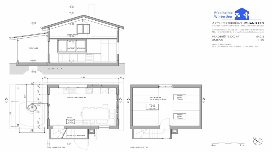 Ersatzbau Pfadihütte Humlikon