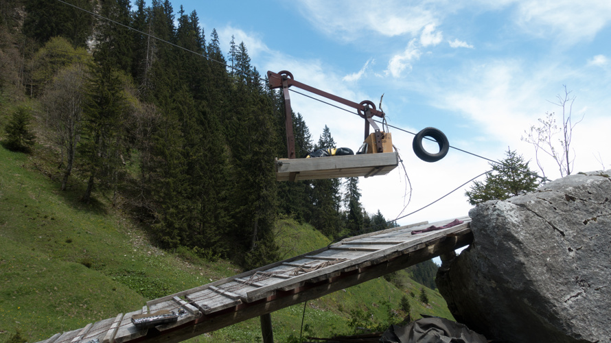Transportbahn-Erneuerung