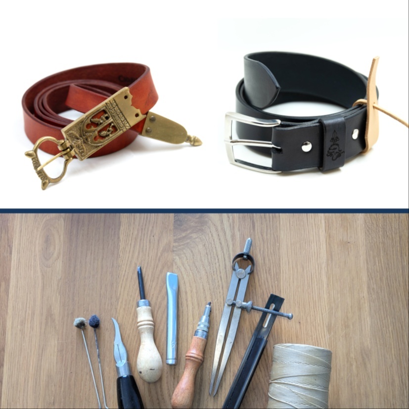 Atelier ceinture en cuir de 3h pour 1 à 3 personnes