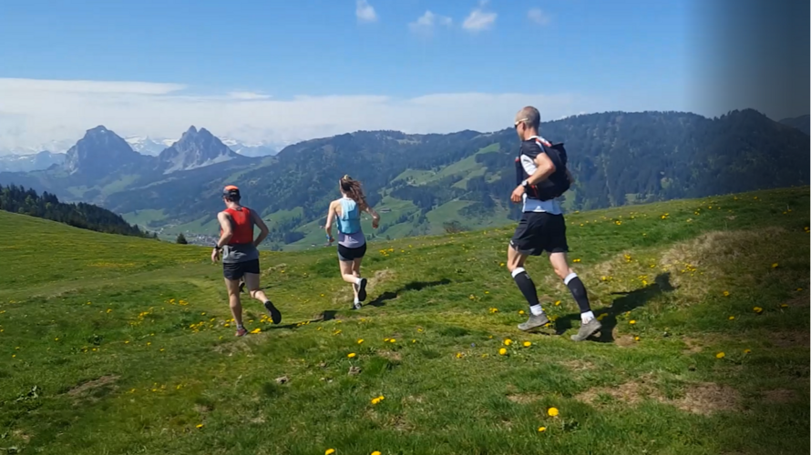 Wegweiser für den Trail Run Einsiedeln (TRE)