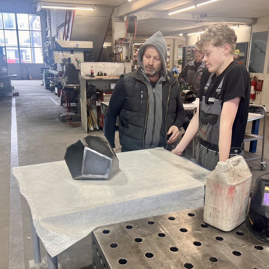 Exemplar Nr. 1 aus der limitierten Serie von „Souvenir di montagna“