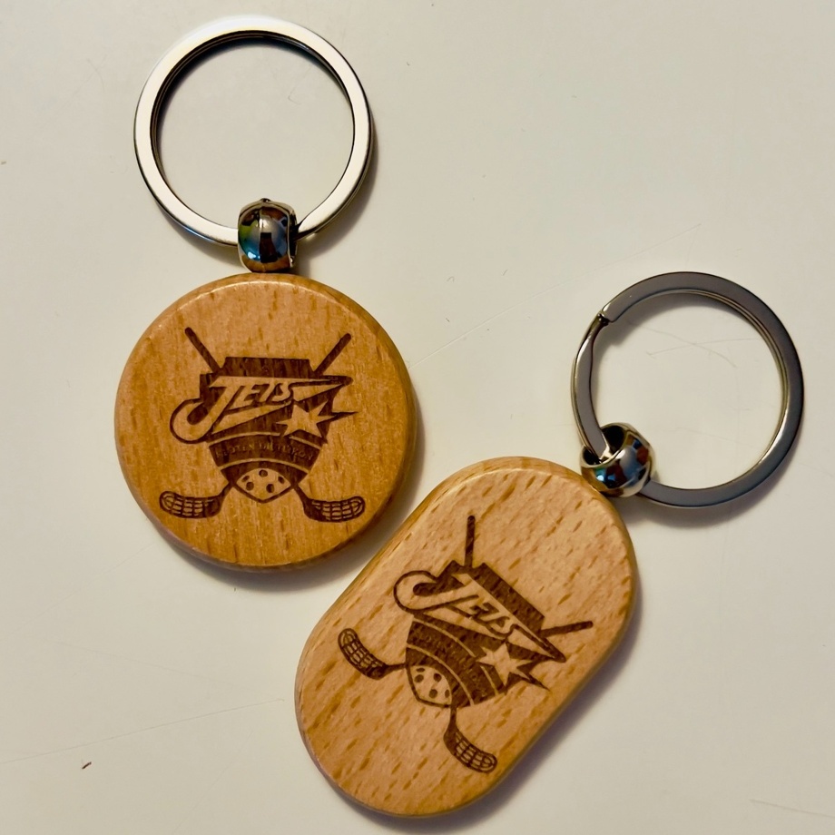 Schlüsselanhänger Jets aus Holz