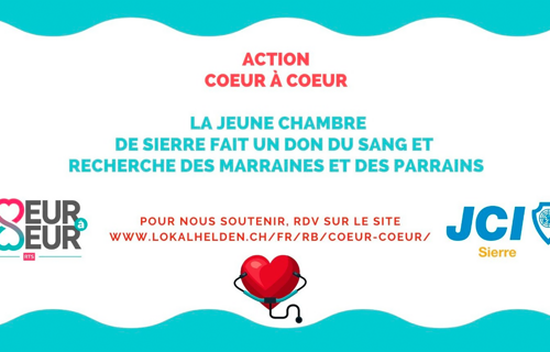 Don du sang JCI Sierre
