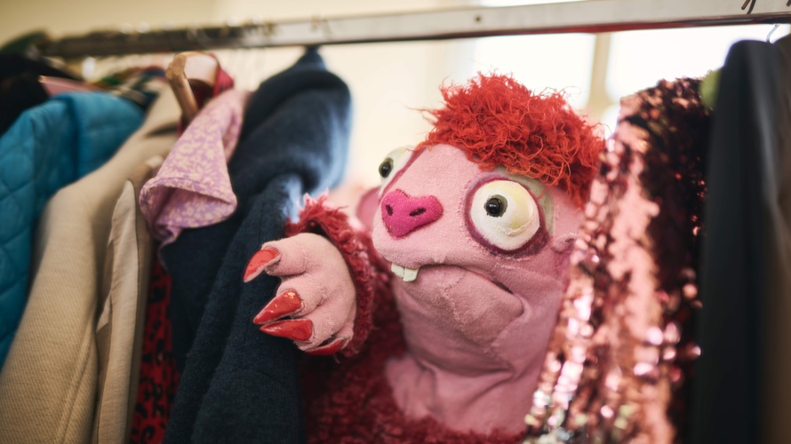 Bühne und Kostüme für die Goliath Show