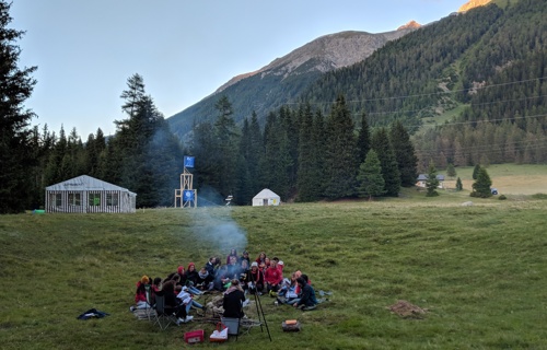 Gemeinschaftszelt für die Jubla Aarau