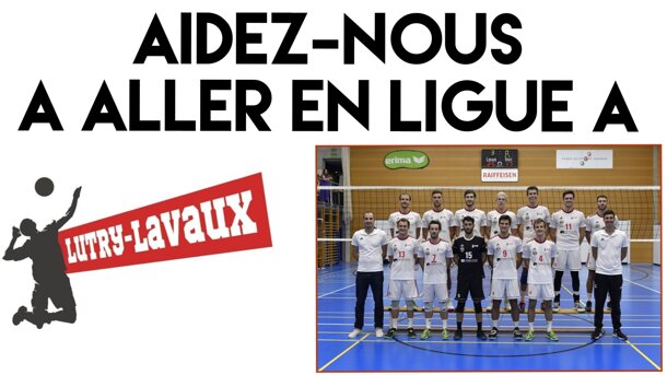  Lutry-Lavaux Volleyball en Ligue Nationale A ! 