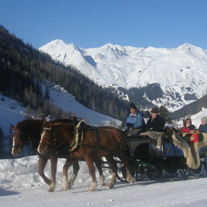 Kutschenfahrt in Davos