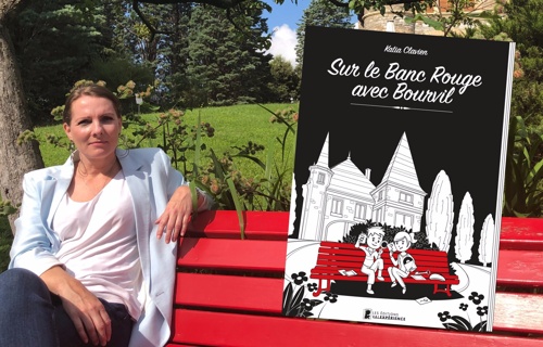 Sur le banc rouge avec Bourvil