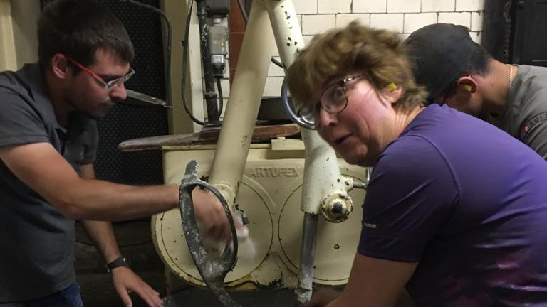 Rénovation du four à pain de Champsec