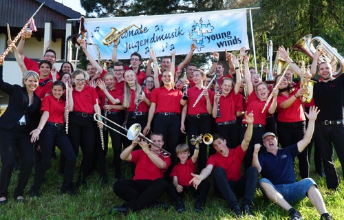 Die Young Winds am Jugendmusikfest in Burgdorf