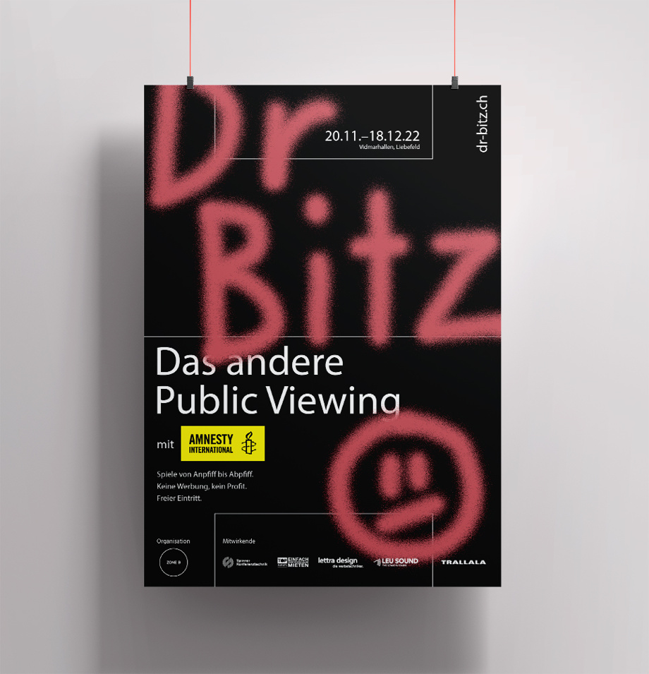 "Dr Bitz"-Plakat Grösse A2