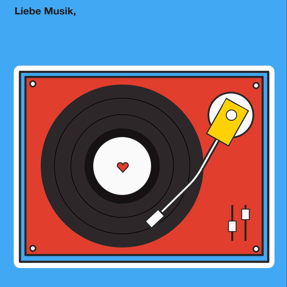 Plakat: Liebe Musik