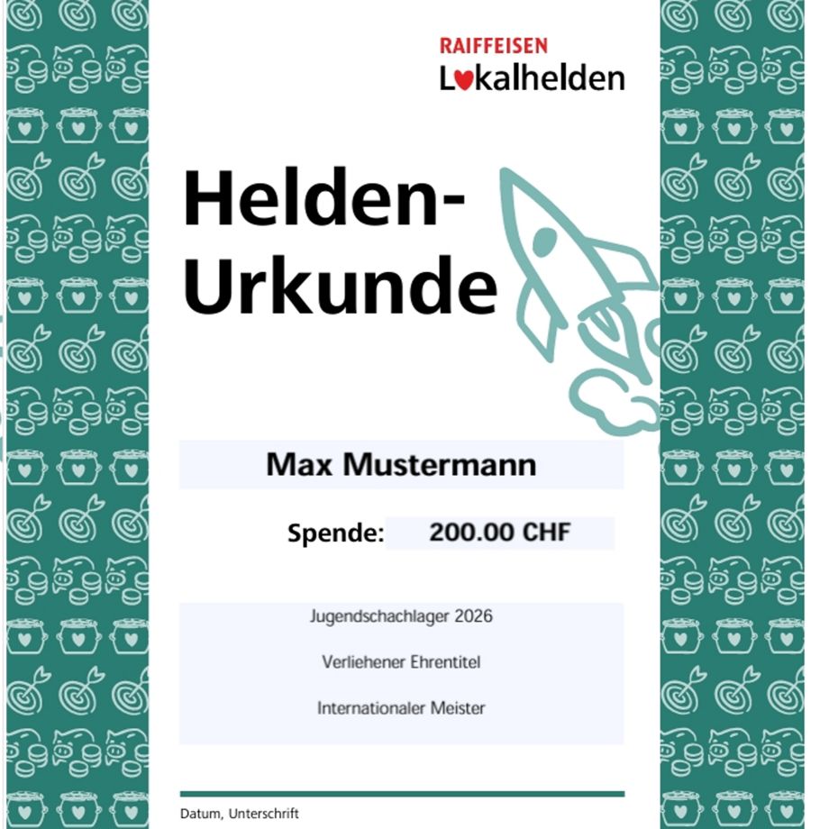 Jugendschachlager 2026 Grächen Internationaler Meister (IM)