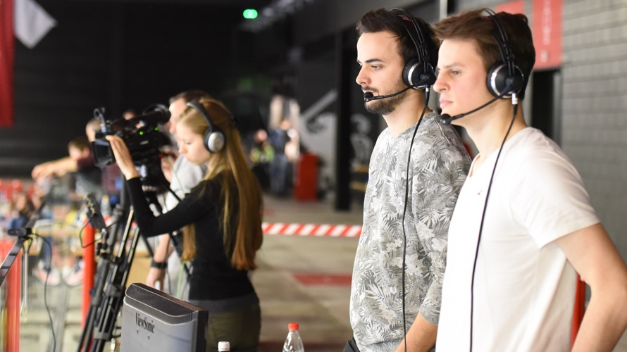 Material für den Livestream vom HC Rychenberg