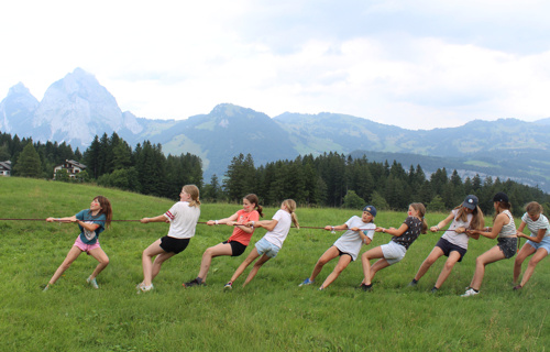 Neue Vorzelte für Jungwacht und Blauring Steinen