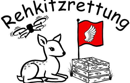 Rehkitzrettung mit einer Drohne in Vechigen und Umgebung