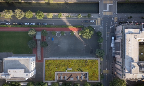 Basqu'art - rénovation artistique d'un terrain de basketball