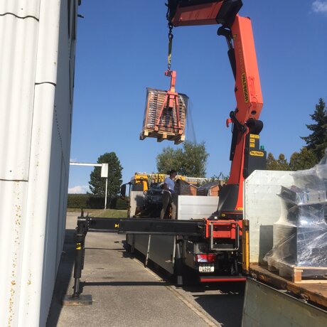 Le déménagement a commencé