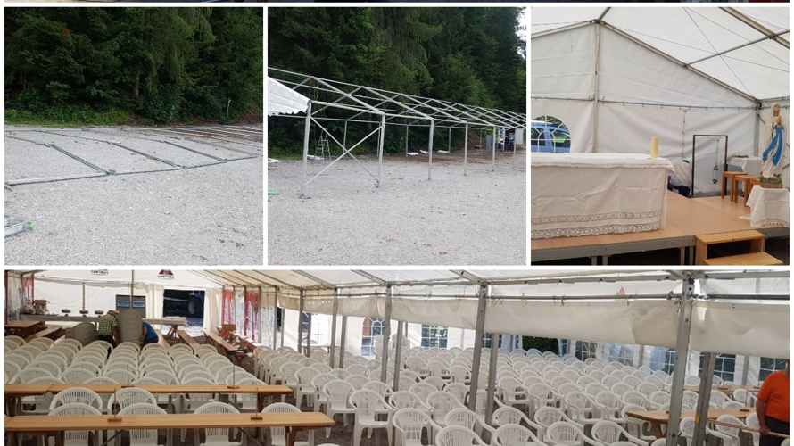 10e Pèlerinage à la grotte de Lourdes de Grandvillard 15.08.2021