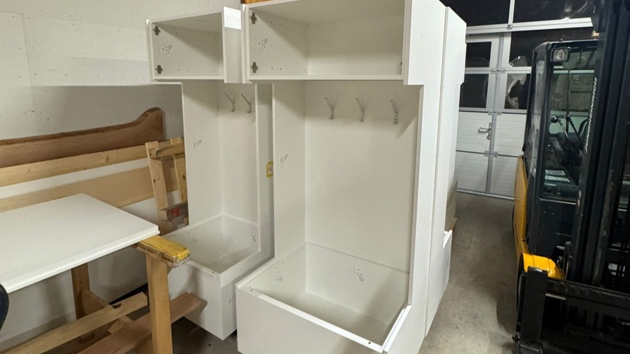 Umbau der Garderobe in Rothrist