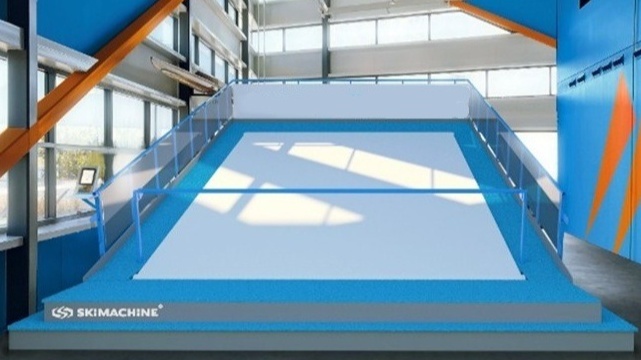 Indoor Skiteppich für ganzjähriges und nachhaltiges Skitraining