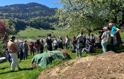 Nächster Entwicklungsschritt Permakultur Löchli Nesslau