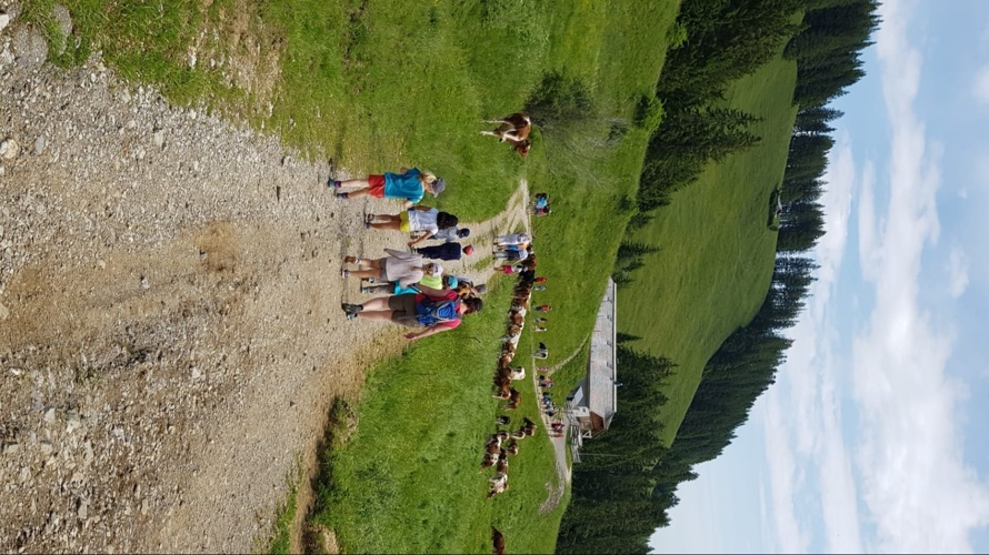 Célébrer la fin d'année pour les enfants de l'école de Bossonnens