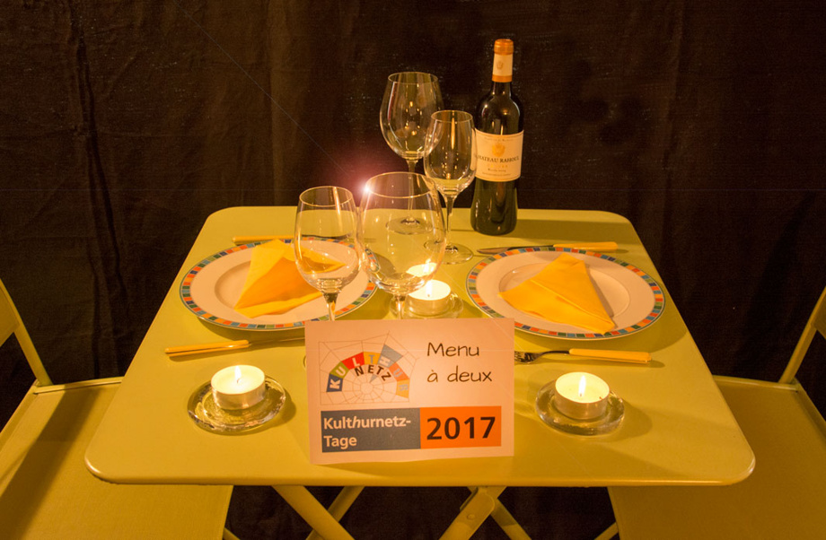 Menü à deux Kulthurnetz 2017