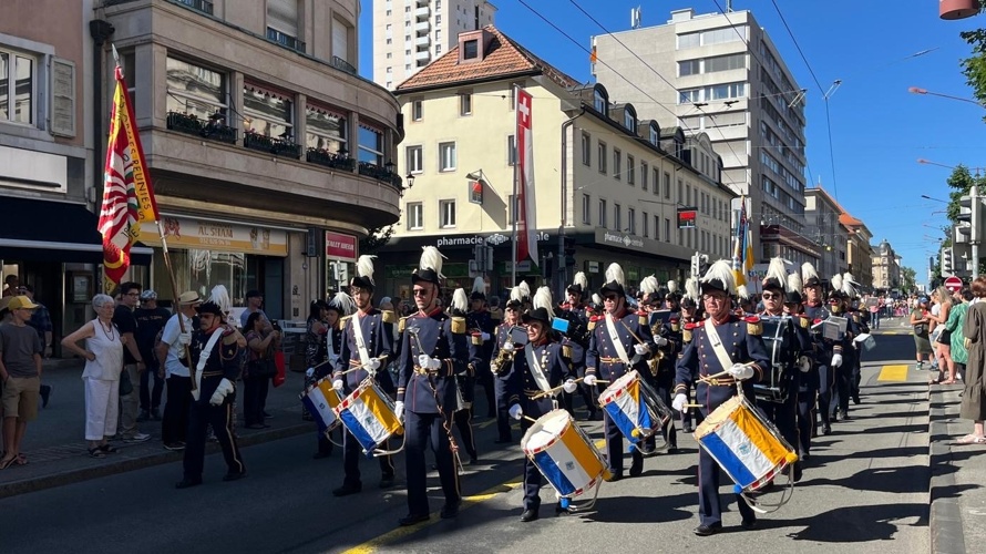 Nouveaux uniformes pour Les Armes-Réunies de La Chaux-de-Fonds