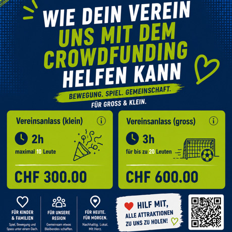 Wie dein Verein unser Projekt unterstützen kann? ✨