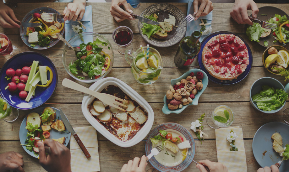 Repas festif pour une personne