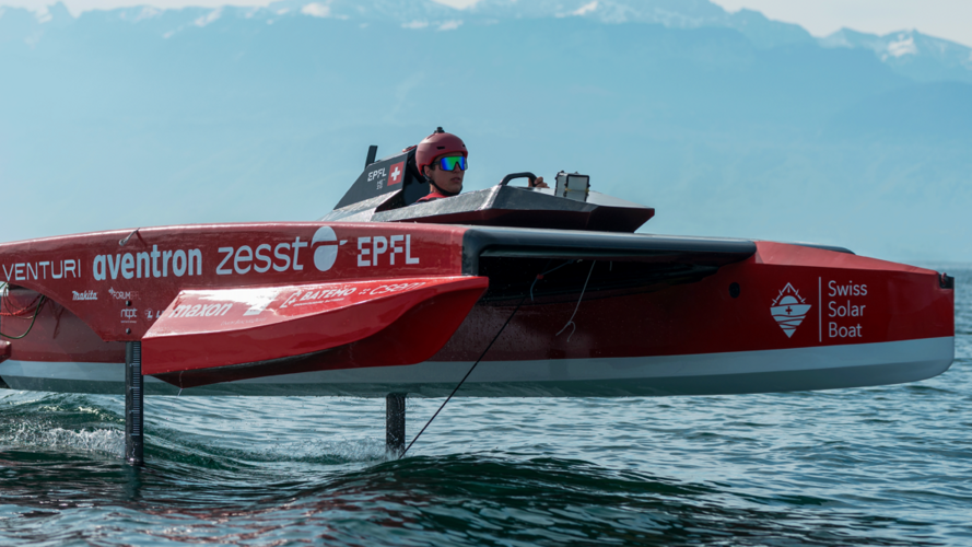 Swiss Solar Boat