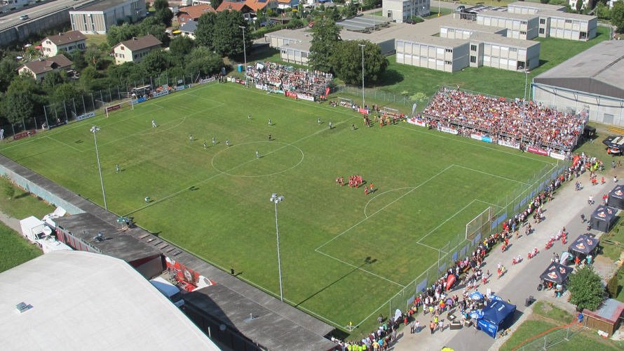 Sanierung  Fussballplatz Sand West