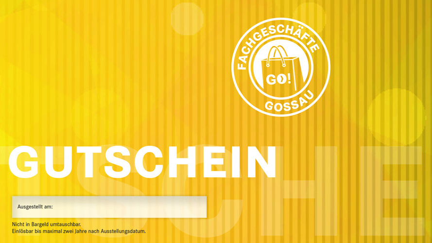 Drogerien Gossau unterstützen alle Fachgeschäfte