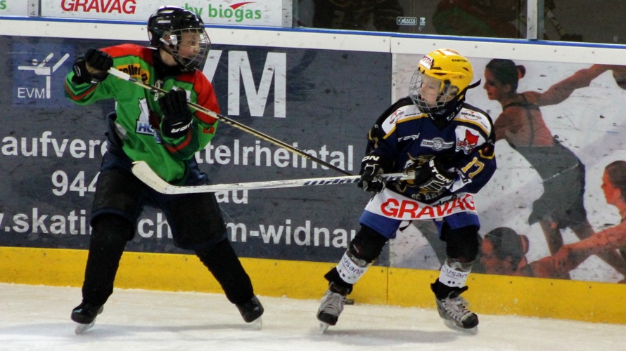 Neue Stulpen für den Eishockeynachwuchs im Rheintal