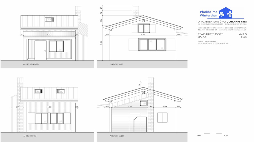 Ersatzbau Pfadihütte Humlikon