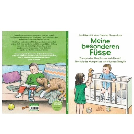 Das Kinderbuch "Meine Besonderen Füsse" ist im Verlag angekommen