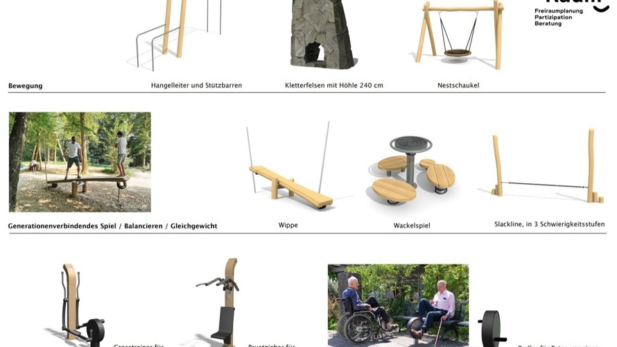 Generationenverbindender Bewegungsplatz Schönberg-Ost