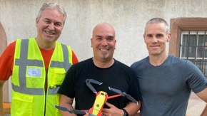 Drohne für Rehkitzrettung in Muttenz