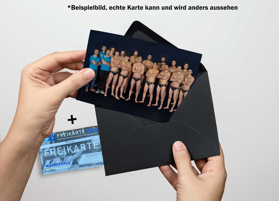 Eintritt zu einem Meisterschaftsspiel & Dankeskarte