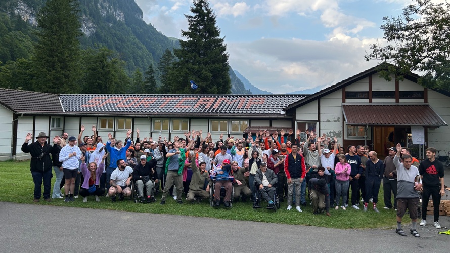 Ferienangebot für 30 Menschen mit Handicap
