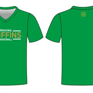 Exklusives T-Shirt der Mörschwil Griffins in Grün