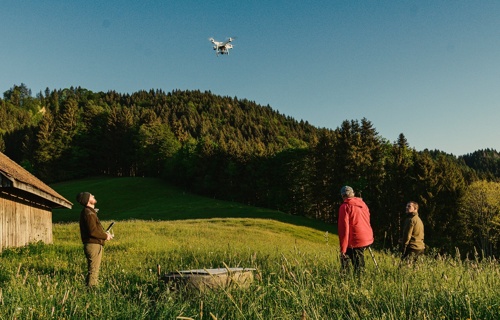 Rehkitzrettung Region Einsiedeln, lasst uns weiter retten