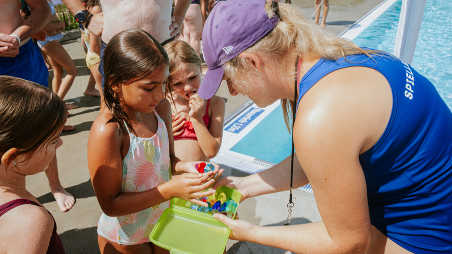 Wasserolympiade für die ganze Familie