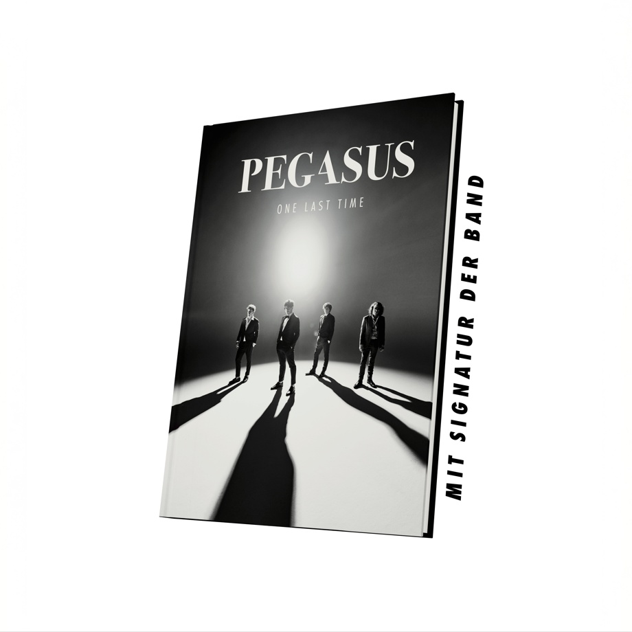 BUCH "Pegasus - das letzte Jahr" signiert von der Band