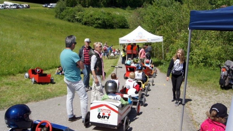 Nationales Seifenkistenrennen Freienwil 2018